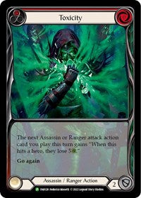 Toxicity (Red) - FAB128 (FAB128) [Flesh and Blood: Promo Cards]