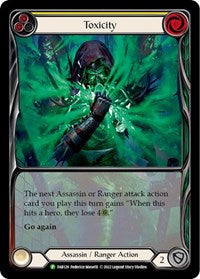 Toxicity (Yellow) - FAB129 (FAB129) [Flesh and Blood: Promo Cards]