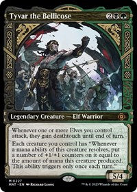 Tyvar the Bellicose (Halo Foil) (227) [March of the Machine: The Aftermath]
