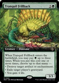 Tranquil Frillback (Extended Art) (164) [March of the Machine: The Aftermath]