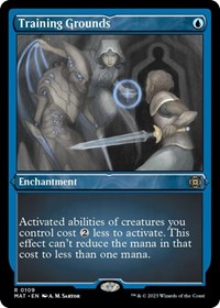 Training Grounds (Foil Etched) (109) [March of the Machine: The Aftermath]
