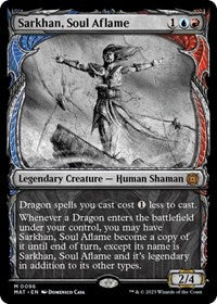 Sarkhan, Soul Aflame (Showcase) (96) [March of the Machine: The Aftermath]