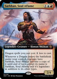 Sarkhan, Soul Aflame (Extended Art) (181) [March of the Machine: The Aftermath]