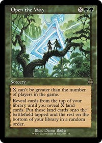 Open the Way (Retro Frame) (73) [March of the Machine: The Aftermath]