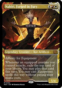 Nahiri, Forged in Fury (Showcase) (86) [March of the Machine: The Aftermath]