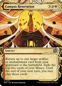 Campus Renovation (Halo Foil) (207) [March of the Machine: The Aftermath]