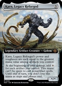 Karn, Legacy Reforged (Extended Art) (184) [March of the Machine: The Aftermath]