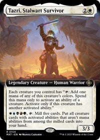 Tazri, Stalwart Survivor (Extended Art) (154) [March of the Machine: The Aftermath]