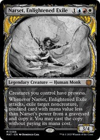 Narset, Enlightened Exile (Showcase) (88) [March of the Machine: The Aftermath]