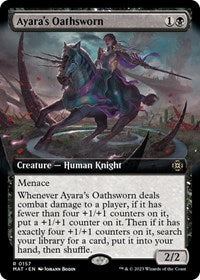 Ayara's Oathsworn (Extended Art) (157) [March of the Machine: The Aftermath]
