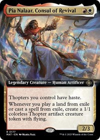 Pia Nalaar, Consul of Revival (Extended Art) (177) [March of the Machine: The Aftermath]