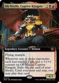 Ob Nixilis, Captive Kingpin (Extended Art) (176) [March of the Machine: The Aftermath]