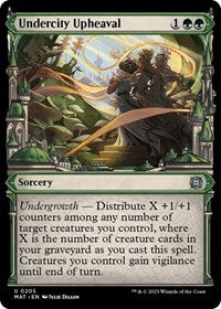 Undercity Upheaval (Halo Foil) (205) [March of the Machine: The Aftermath]