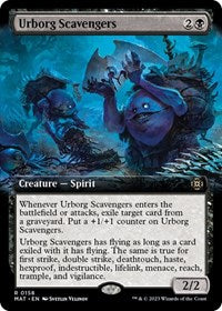 Urborg Scavengers (Extended Art) (158) [March of the Machine: The Aftermath]