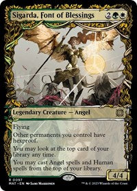 Sigarda, Font of Blessings (Showcase) (97) [March of the Machine: The Aftermath]