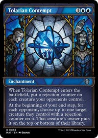 Tolarian Contempt (Showcase) (58) [March of the Machine: The Aftermath]