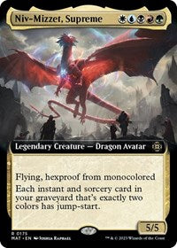 Niv-Mizzet, Supreme (Extended Art) (175) [March of the Machine: The Aftermath]