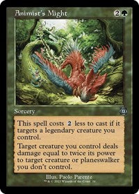 Animist's Might (Retro Frame) (70) [March of the Machine: The Aftermath]