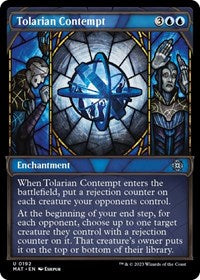 Tolarian Contempt (Halo Foil) (192) [March of the Machine: The Aftermath]