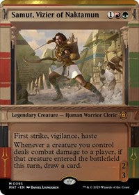 Samut, Vizier of Naktamun (Showcase) (95) [March of the Machine: The Aftermath]