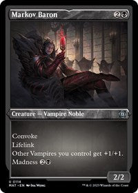 Markov Baron (Foil Etched) (114) [March of the Machine: The Aftermath]