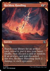 Reckless Handling (Halo Foil) (203) [March of the Machine: The Aftermath]