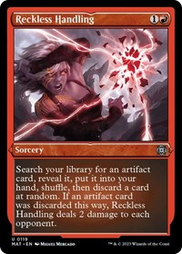 Reckless Handling (Foil Etched) (119) [March of the Machine: The Aftermath]