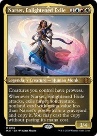 Narset, Enlightened Exile (Foil Etched) (138) [March of the Machine: The Aftermath]