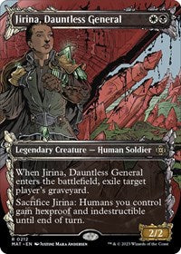 Jirina, Dauntless General (Halo Foil) (212) [March of the Machine: The Aftermath]