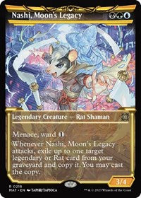 Nashi, Moon's Legacy (Halo Foil) (218) [March of the Machine: The Aftermath]