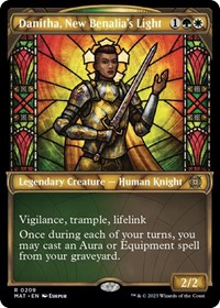 Danitha, New Benalia's Light (Halo Foil) (209) [March of the Machine: The Aftermath]