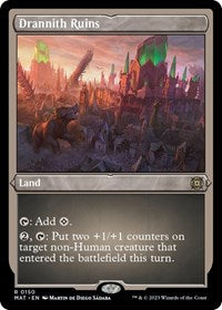 Drannith Ruins (Foil Etched) (150) [March of the Machine: The Aftermath]