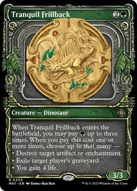 Tranquil Frillback (Halo Foil) (204) [March of the Machine: The Aftermath]