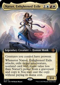 Narset, Enlightened Exile (Extended Art) (173) [March of the Machine: The Aftermath]