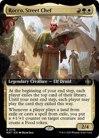 Rocco, Street Chef (Extended Art) (179) [March of the Machine: The Aftermath]