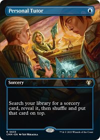Personal Tutor (Borderless) (633) [Commander Masters]