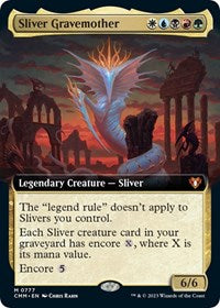 Sliver Gravemother (Extended Art) (777) [Commander Masters]