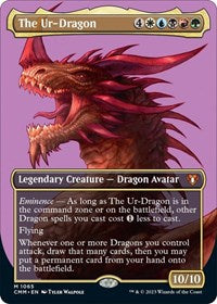 The Ur-Dragon (Textured Foil) (1065) [Commander Masters]