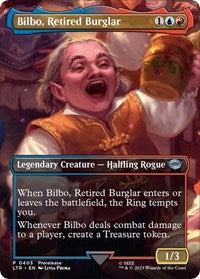 Bilbo, Retired Burglar (Borderless) (403) [Universes Beyond: The Lord of the Rings: Tales of Middle-earth]