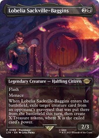 Lobelia Sackville-Baggins (Borderless) (399) [Universes Beyond: The Lord of the Rings: Tales of Middle-earth]