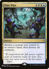 Time Wipe (223) [The List Reprints]