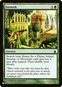 Farseek (RAV) (163) [The List Reprints]