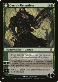 Garruk Relentless (181) [The List Reprints]