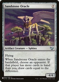 Sandstone Oracle (C15) (52) [The List Reprints]