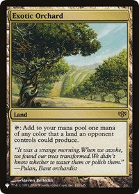 Exotic Orchard (CON) (142) [The List Reprints]