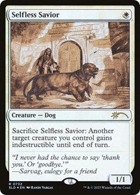 Selfless Savior (Sketch Showcase) (732) [Secret Lair Drop Series]