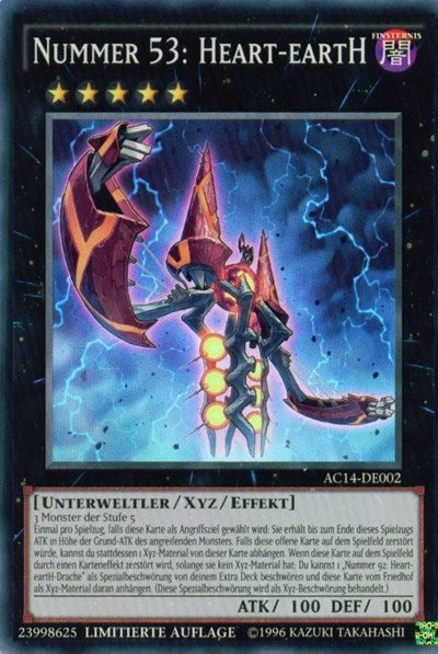 Number 53: Heart-eartH (German) - "Nummer 53: Heart-eartH" (AC14-DE002) [Advent Calendar 2014 (Adventskalender ZEXAL-Edition)]
