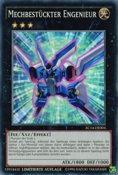 Mechquipped Angineer (German) - "Mechbestückter Engenieur" (AC14-DE004) [Advent Calendar 2014 (Adventskalender ZEXAL-Edition)]