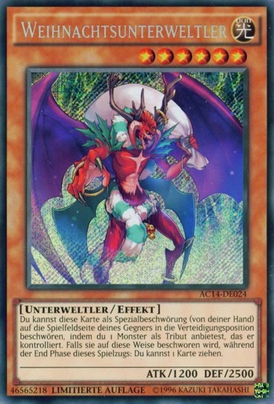 Santa Claws (German) - "Weihnachtsunterweltler" (AC14-DE024) [Advent Calendar 2014 (Adventskalender ZEXAL-Edition)]