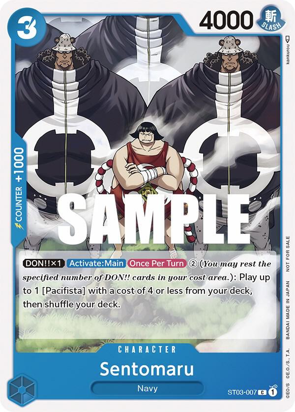 Sentomaru (Tournament Pack Vol. 3) [Participant] (ST03-007) [One Piece Promotion Cards]